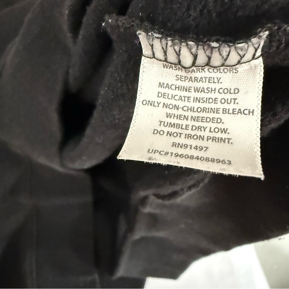 The Rolling Stones Black Sweatshirt with Iconic Logo - Picture 5 of 6